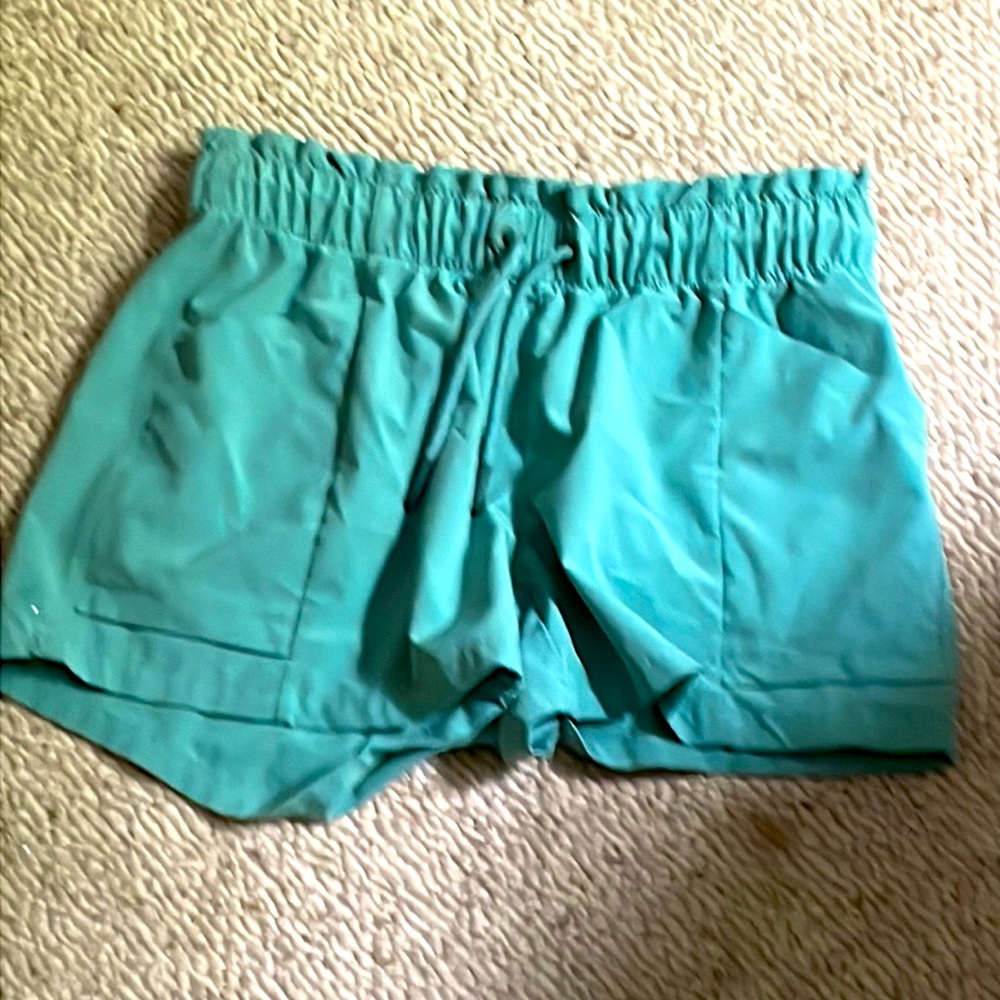 TEAL ATHLETA CASUAL/WORK OUT SHORTS